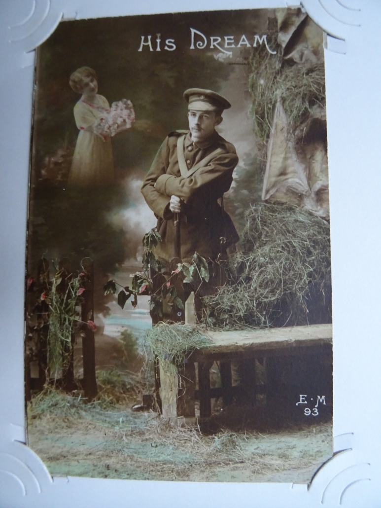 Percy Walmsley's WW1 postcard album - #59