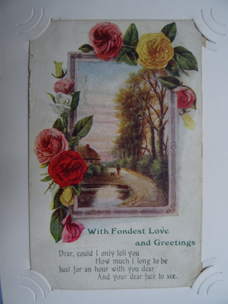 Percy Walmsley's WW1 postcard album - #63